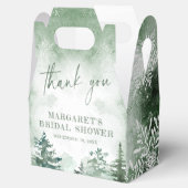 スノー イン ラブ ブライダル シャワー フェイバーボックス (オープン)