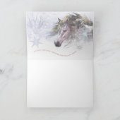 スノー·ウーズIIクリスマス·カード カード (内部)