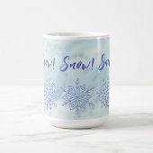 スノー!スノー!スノー! コーヒーマグカップ (中央)