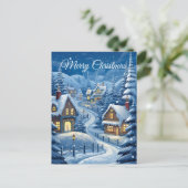 スノー・セレニティ・ヴィレッジII：ホリデー・ポストカード シーズンポストカード (スタンド正面)