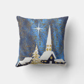 スノー チャーチ クリスマス ピロー (裏面)