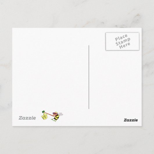 スノー・ディア ポストカード (裏面)