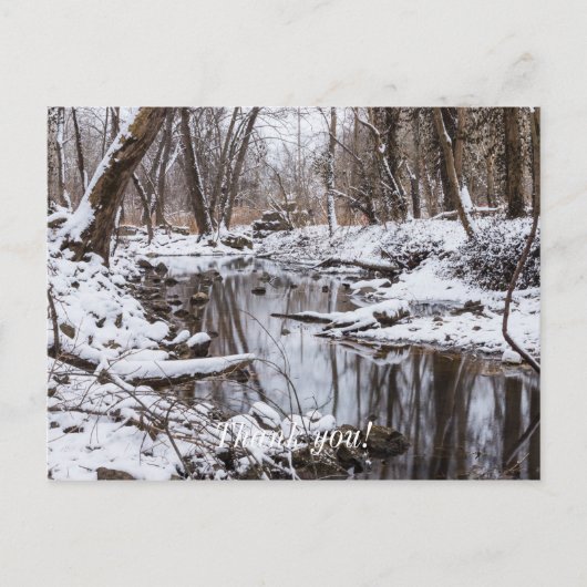 スノー リバーバンク ポストカード (正面)