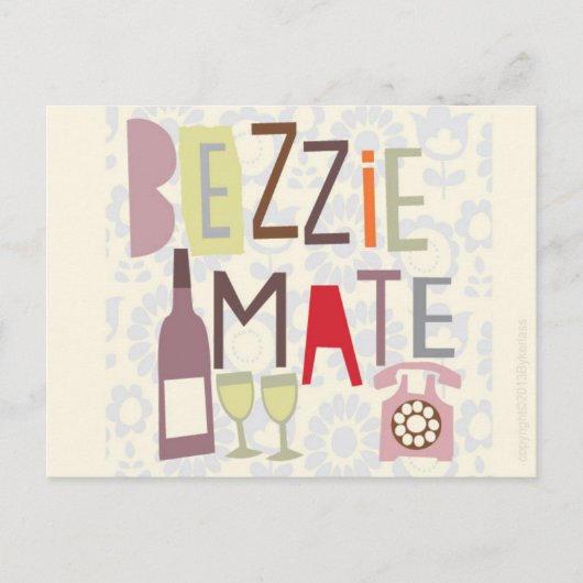スハウスカード – Bezzie Mate ポストカード (正面)