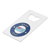 スバフィジー クレジットカード栓抜き (正面アングル)