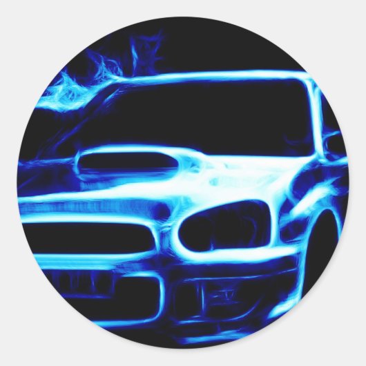 スバルインプレッサ ラウンドシール (正面)