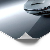 スバルインプレッサwrx stiカーボン ポスター (角)