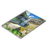 スバルティフォス滝,アイスランド ノートブック (左側)