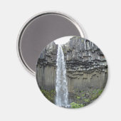 スバルティフォス滝,アイスランド マグネット (正面/裏面)