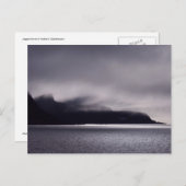 スバルバードのギザギザの海岸(Spitsbergen) ポストカード (正面/裏面)