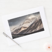 スバルバードマウンテン 長方形シール (封筒)