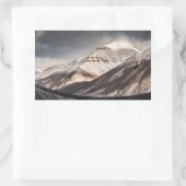 スバルバードマウンテン 長方形シール (バッグ)