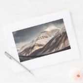 スバルバードマウンテン 長方形シール (封筒)