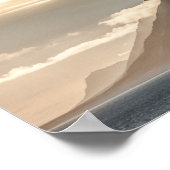 スバルバードランドスケープ写真 ポスター (角)