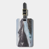 スバルバードランドスケープ写真 ラゲッジタグ (正面縦)