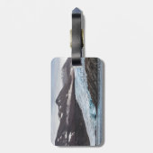 スバルバードランドスケープ写真 ラゲッジタグ (裏面縦)