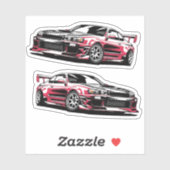 スバル車ステッカー シール (シート)