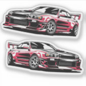 スバル車ステッカー シール (正面)