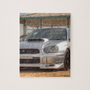 スバル・インプレッサSTi -体のキット(銀) ジグソーパズル