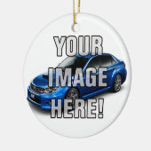 スバル・インプレッサWRX STIの写真-あなたの車を加えて下さい セラミックオーナメント (左)
