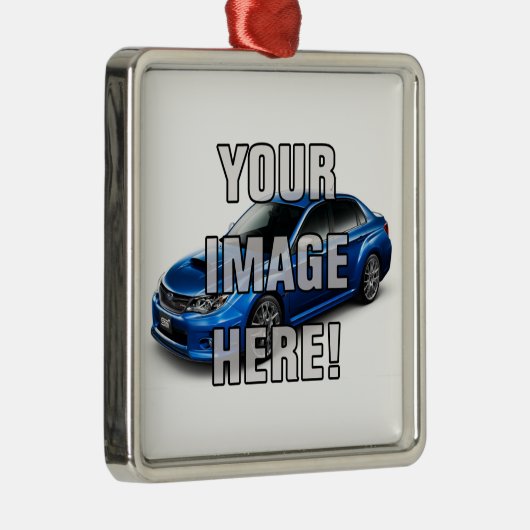 スバル・インプレッサWRX STIの写真-あなたの車を加えて下さい メタルオーナメント (右)