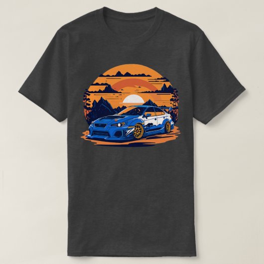 スバルWRX 1 Tシャツ (デザイン正面)