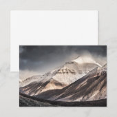 スバールバル山カード (正面/裏面)