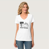スパでずっと過ごしそうな人 クルーズTシャツ Tシャツ (正面フル)