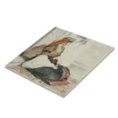 「スパのスケッチからのジブラルタルのユダヤ人の女性、 タイル (側面)