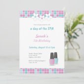 スパのパーティの招待状 招待状 (スタンド正面)