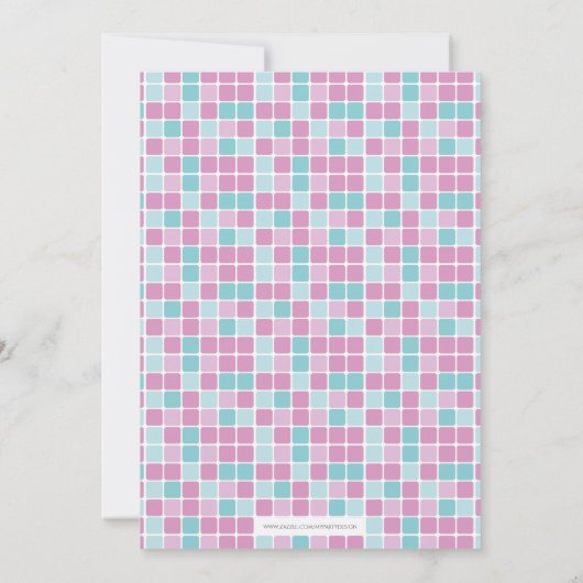 スパのパーティの招待状 招待状 (裏面)