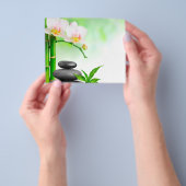 スパの健康美しいのマッサージのフライヤ チラシ (手)