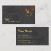 スパの名刺 名刺 (正面/裏面)