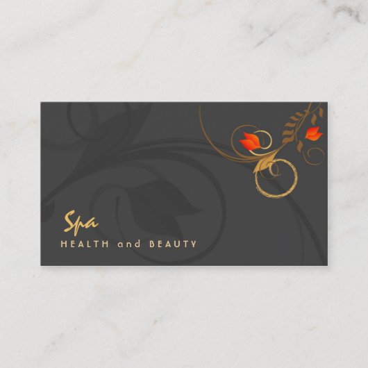 スパの名刺 名刺 (正面)
