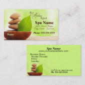 スパの名刺 名刺 (正面/裏面)