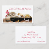 スパの名刺 名刺 (正面/裏面)