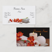 スパの名刺 名刺 (正面/裏面)