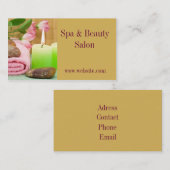 スパの名刺 名刺 (正面/裏面)