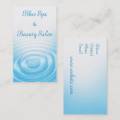 スパの名刺 名刺 (正面/裏面)