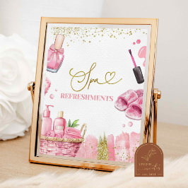 スパの更新パーティー記号 ポスター