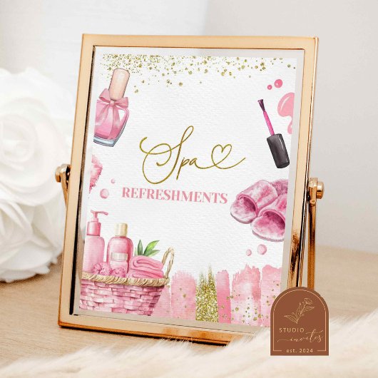 スパの更新パーティー記号 ポスター