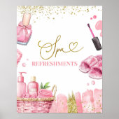 スパの更新パーティー記号 ポスター (正面)