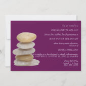 スパの装飾 ブライズメイド スパデー 招待状 (裏面)