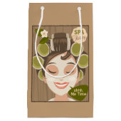 スパのDay Me時間抱き枕 スモールペーパーバッグ (正面)