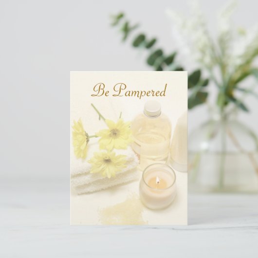 スパはがき ポストカード (スタンド正面)