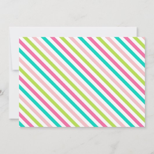 スパは/写真を持つ魅力のパーティの招待状を甘やかします 招待状 (裏面)