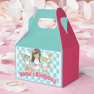 スパをテーマにした切り妻ボックス フェイバーボックス