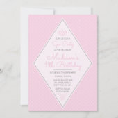 スパをテーマにした誕生日パーティーの招待 招待状 (正面)