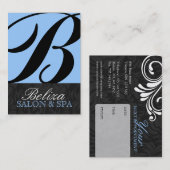 スパアポイントメント名刺 予約カード (正面/裏面)