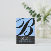 スパアポイントメント名刺 予約カード (スタンド正面)